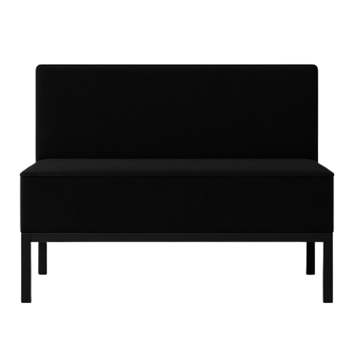 The Bristol 2-Seater Sofa Black
