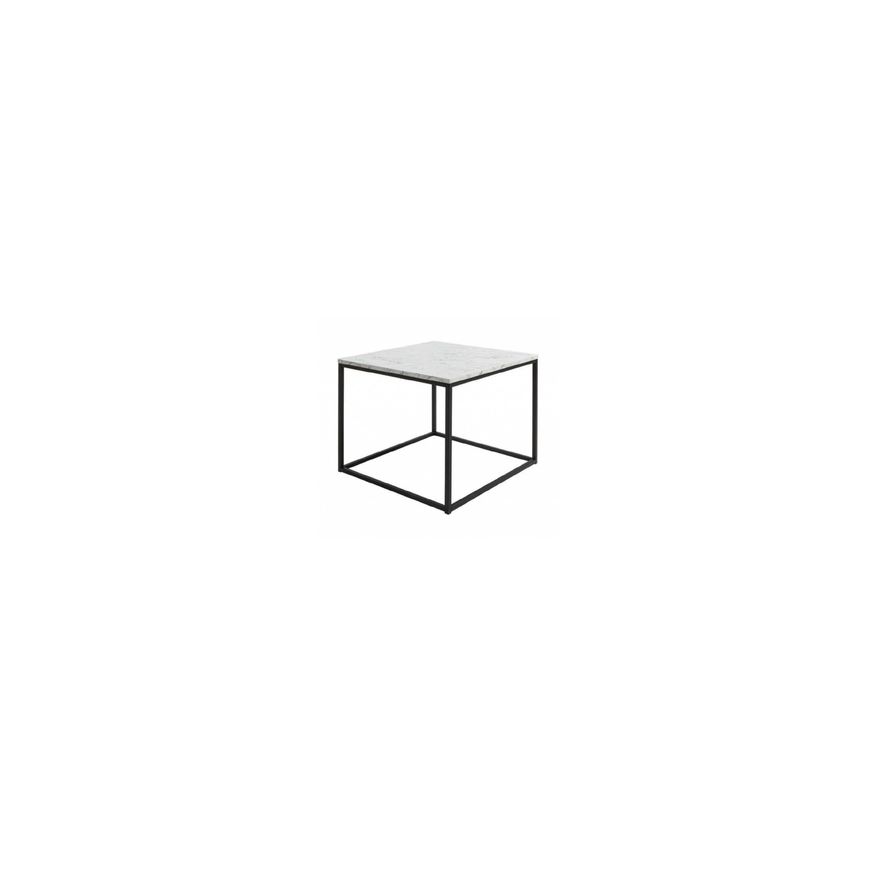 Metal Frame Side Table