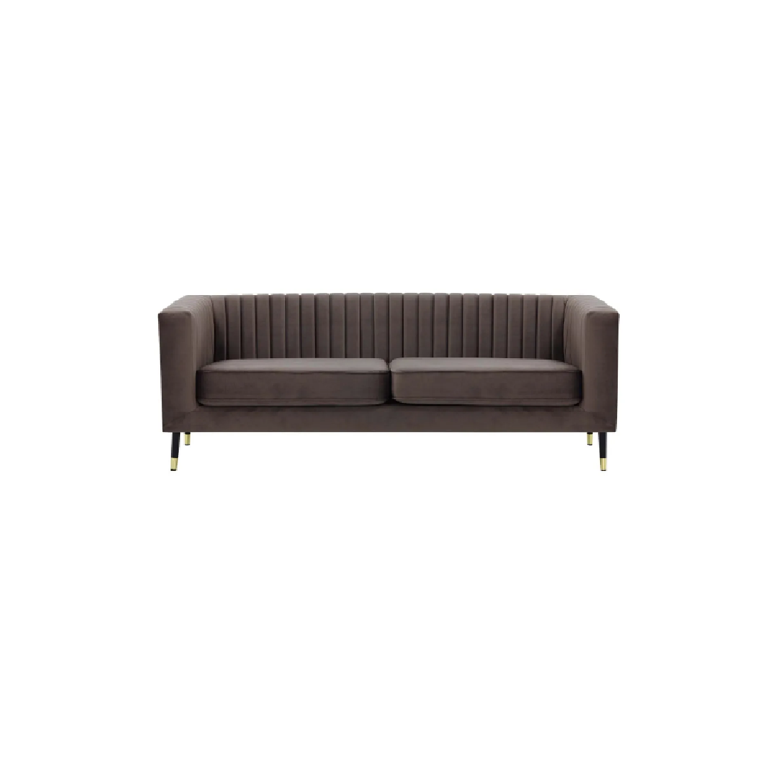 Slender 3 Seater Sofa- Elephant Grey