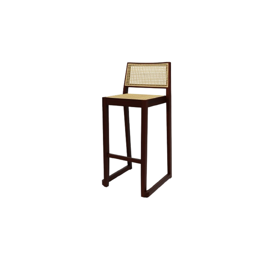 Mundi High Stool Walnut