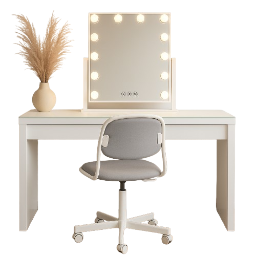 Hollywood-Style Makeup Dresser Unit - Available to Rent