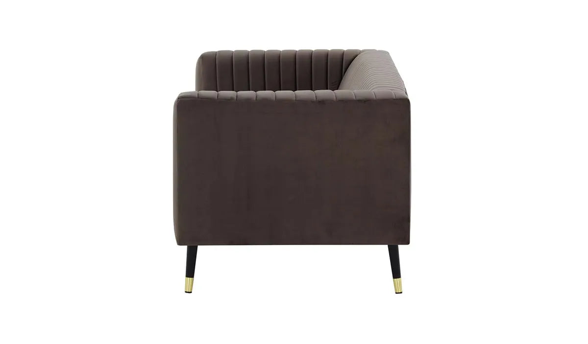 Slender 3 Seater Sofa- Elephant Grey