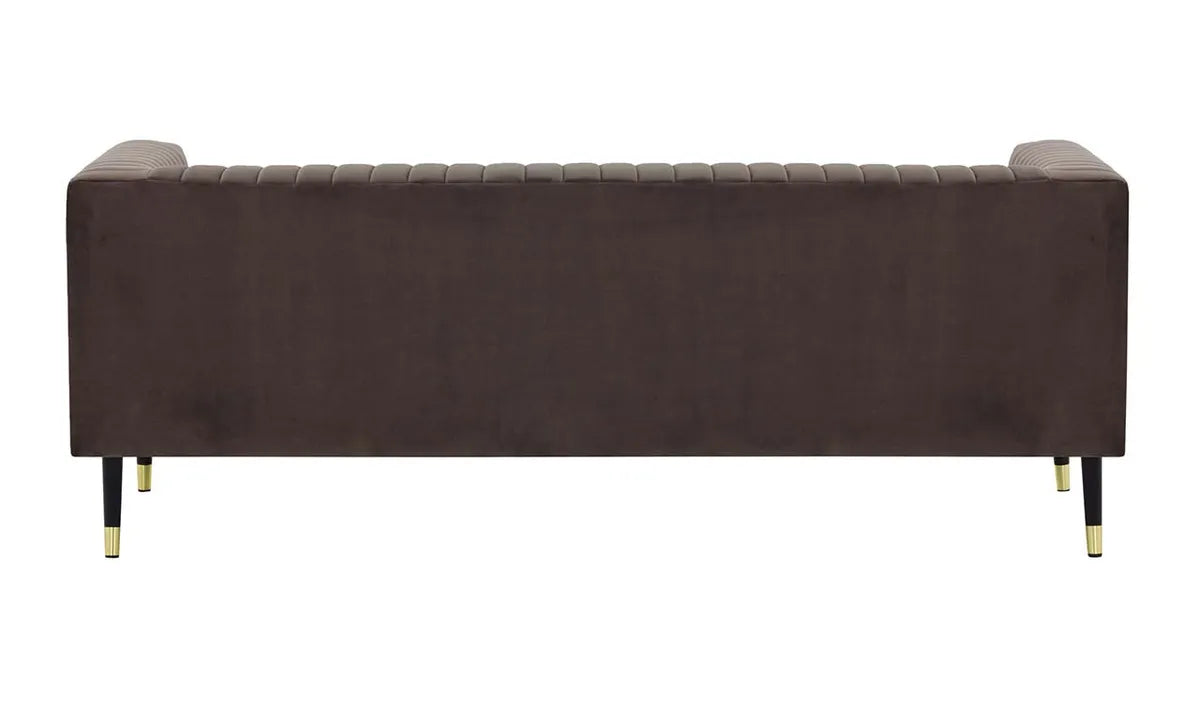 Slender 3 Seater Sofa- Elephant Grey