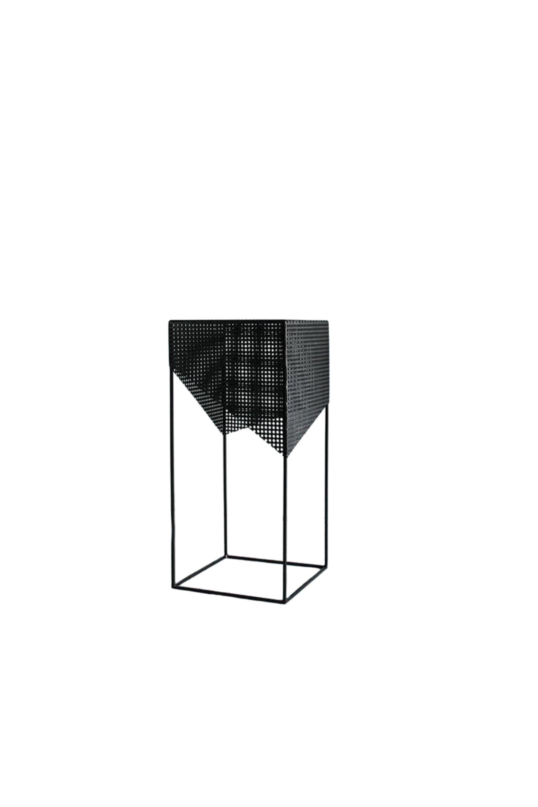 Pierced Metal Plinths