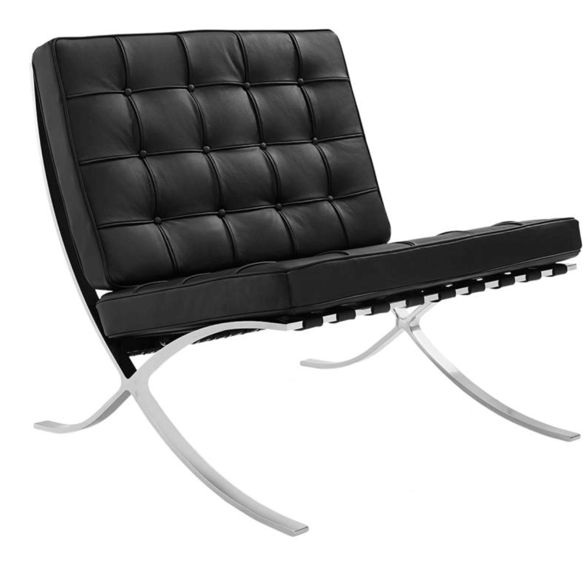 Barcelona Sofa 2 Seater Black