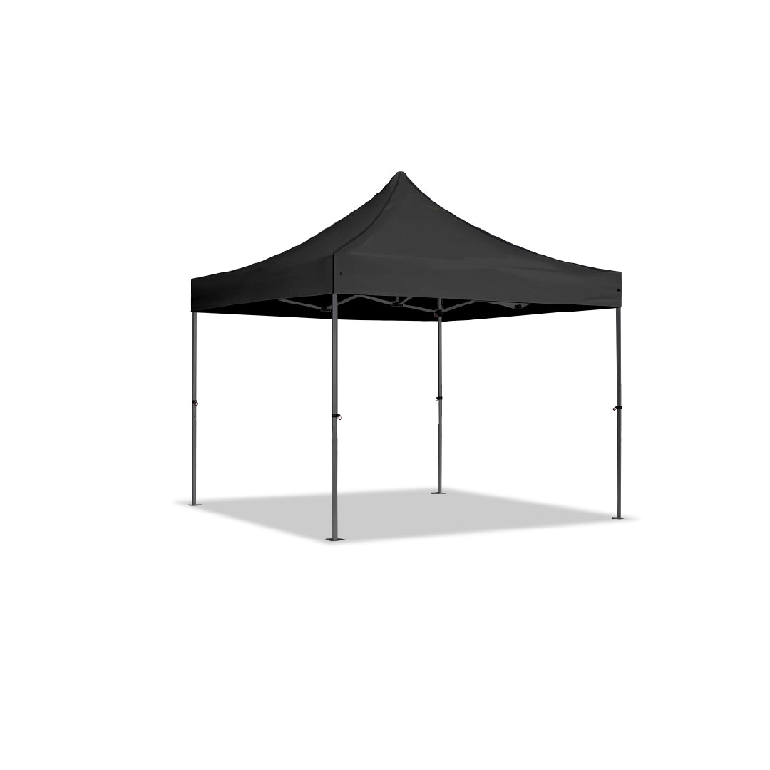 3m x 3m Pop Up Tent - Black