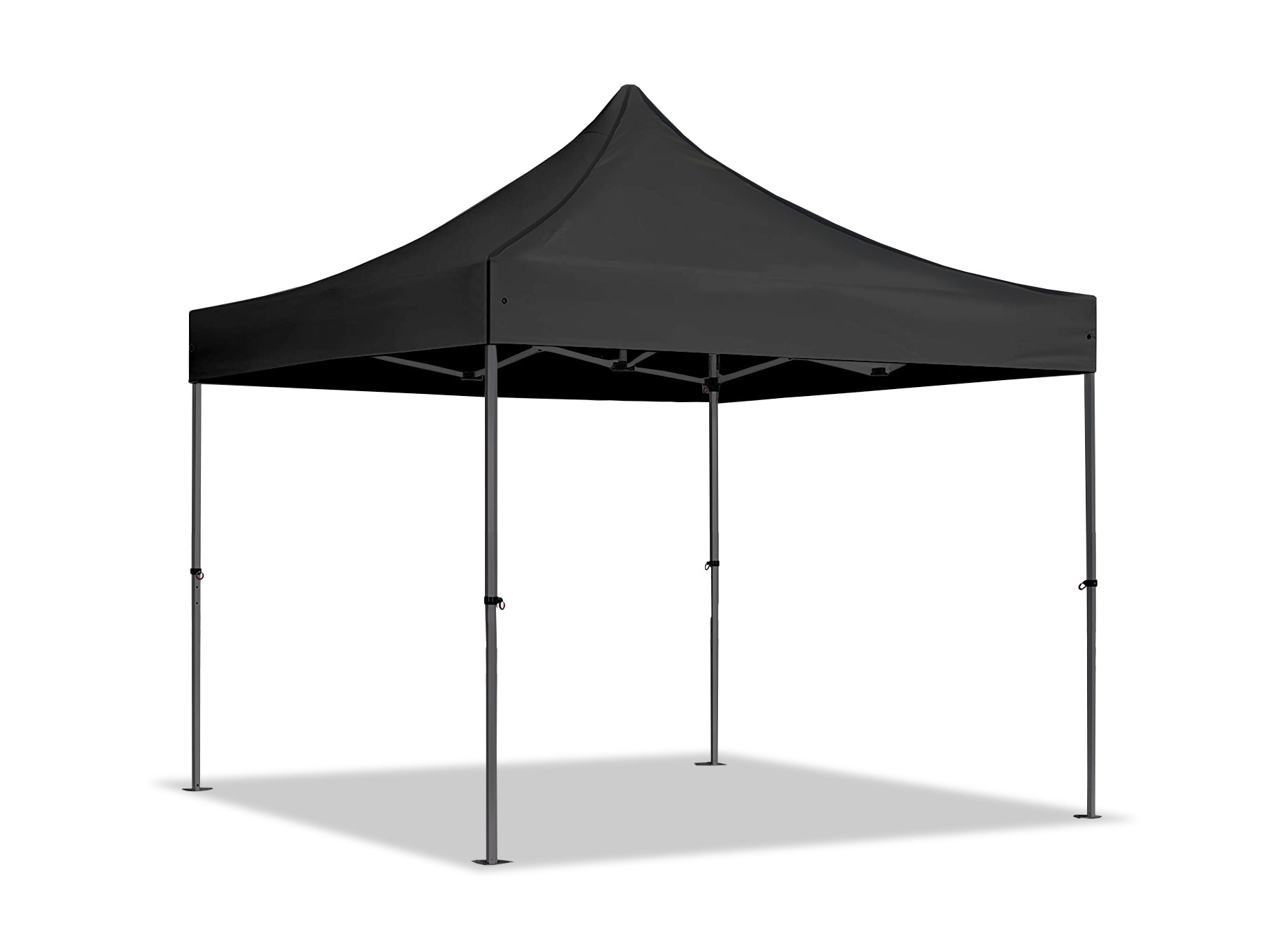 3m x 3m Pop Up Tent - Black