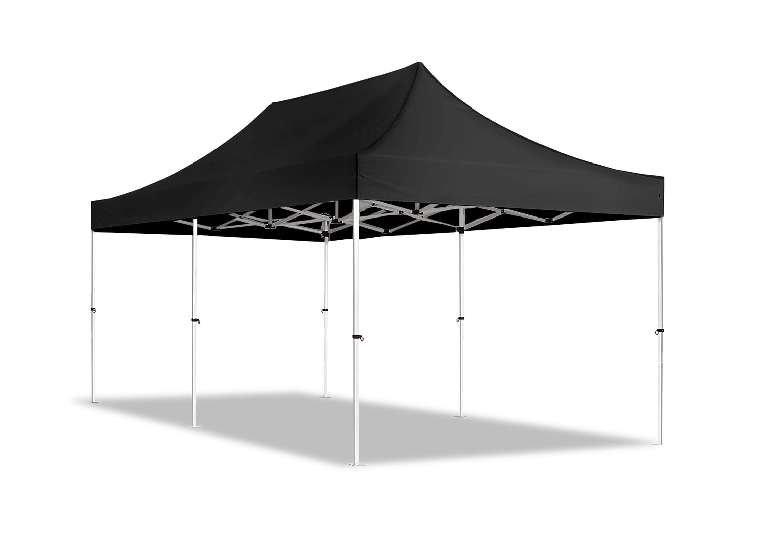6m x 3m Pop Up Tent - Black