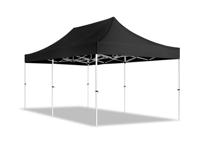 6m x 3m Pop Up Tent - Black