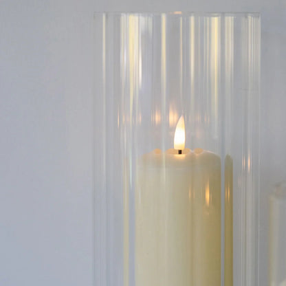 Ivory Church Candle LED - Low