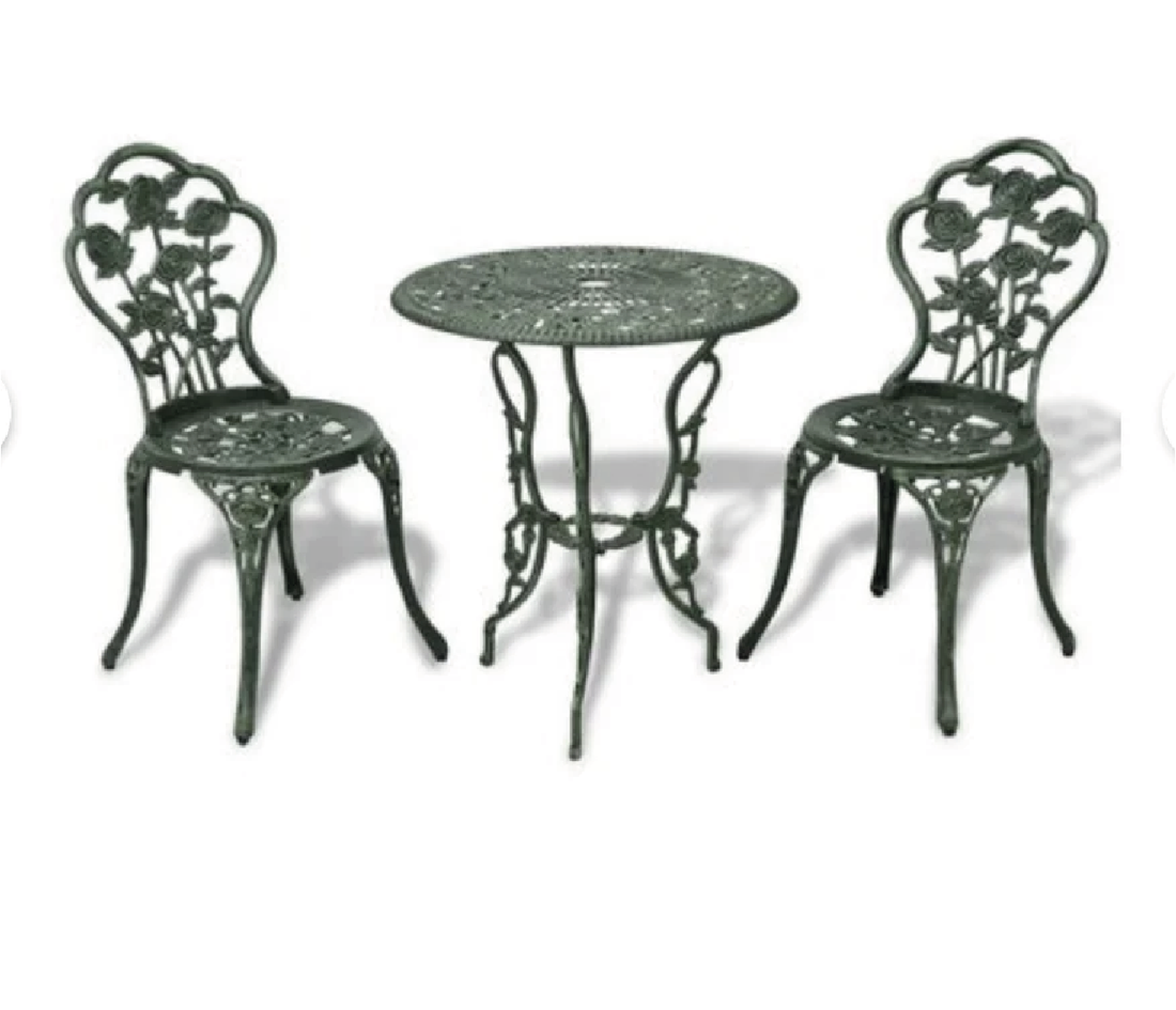 Cast Iron Garden Set