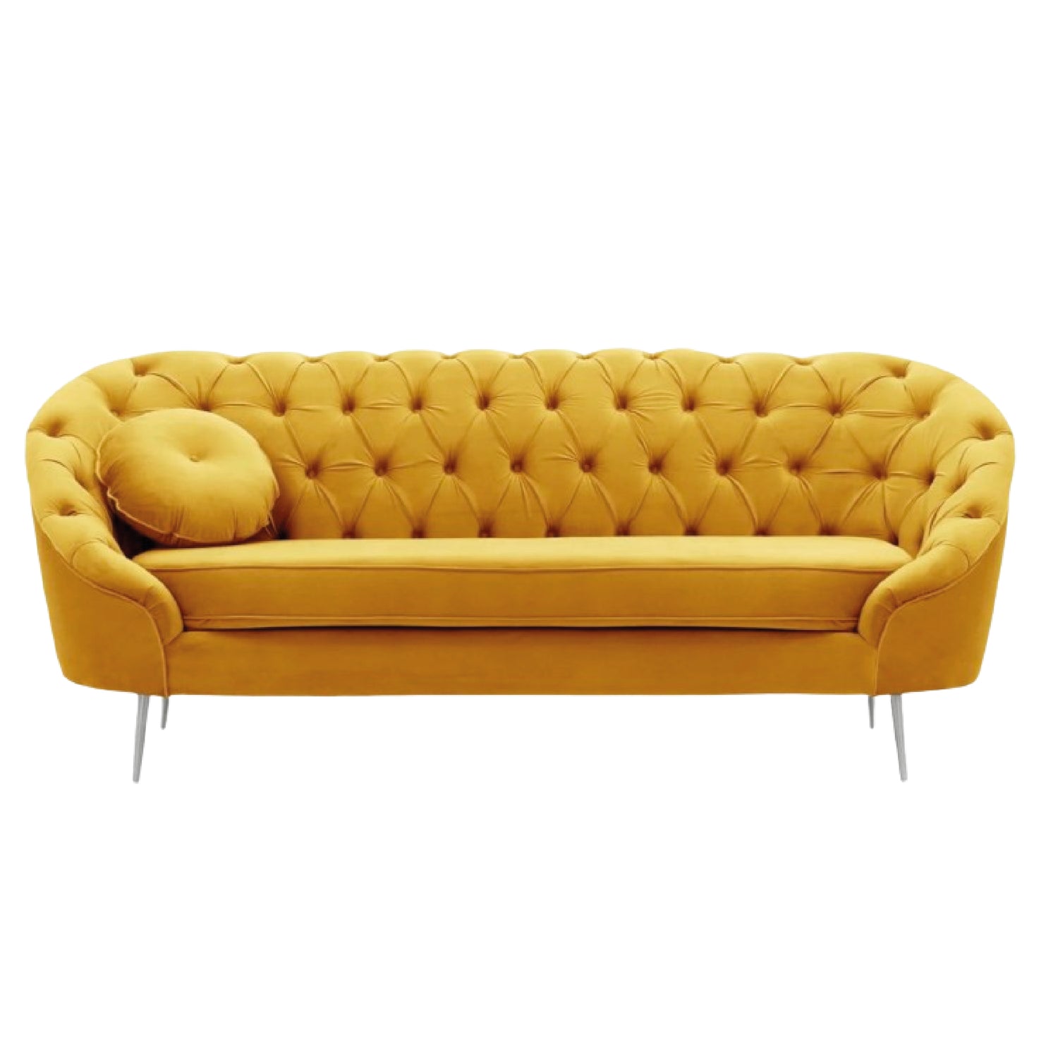 Gold Chesterfield 3 Seater