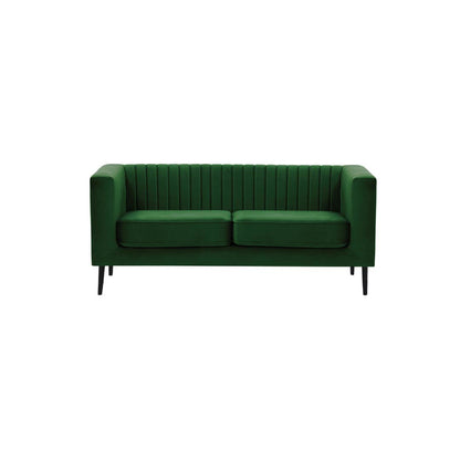Slender 3 Seater Sofa - Forest Green