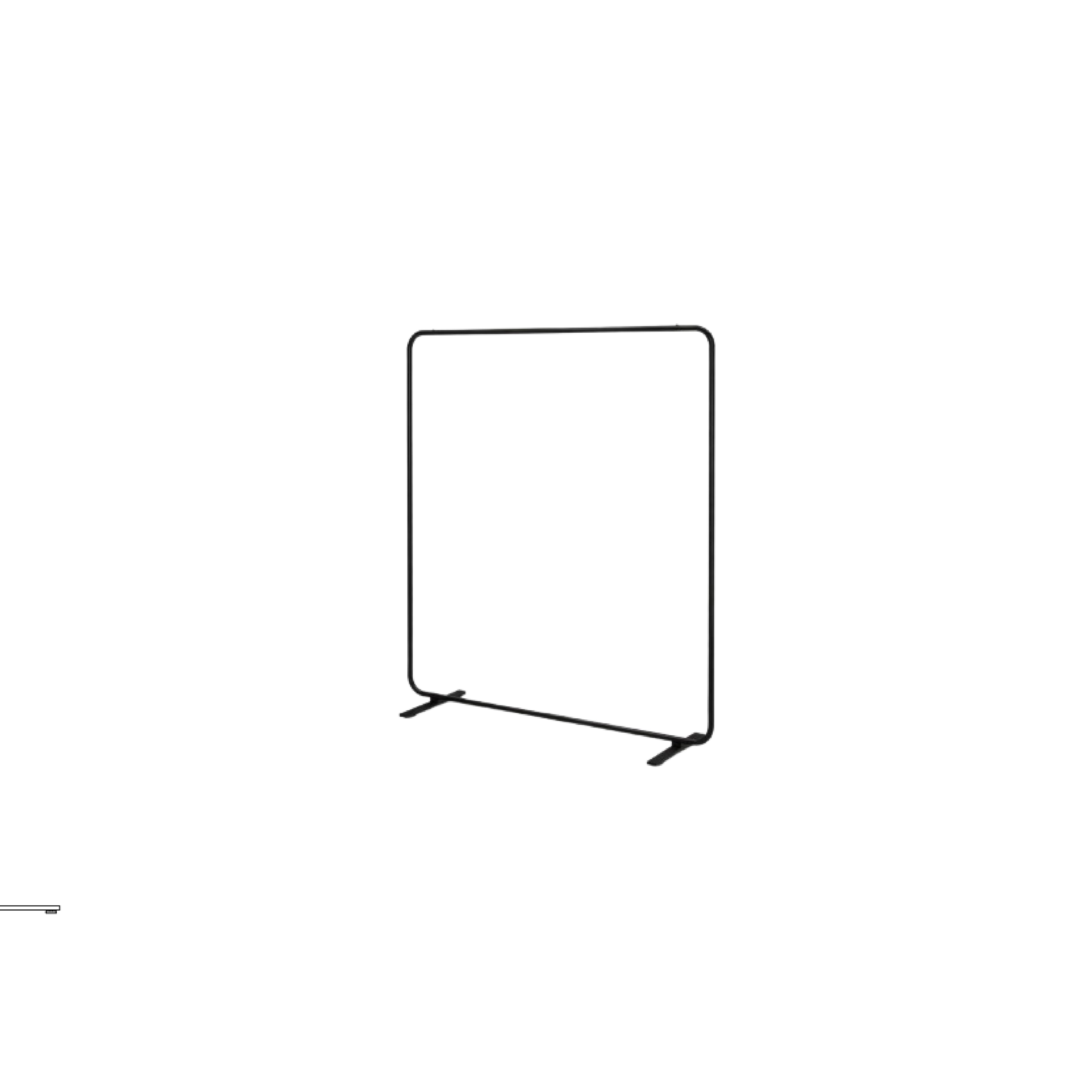 Black Hanging Rail