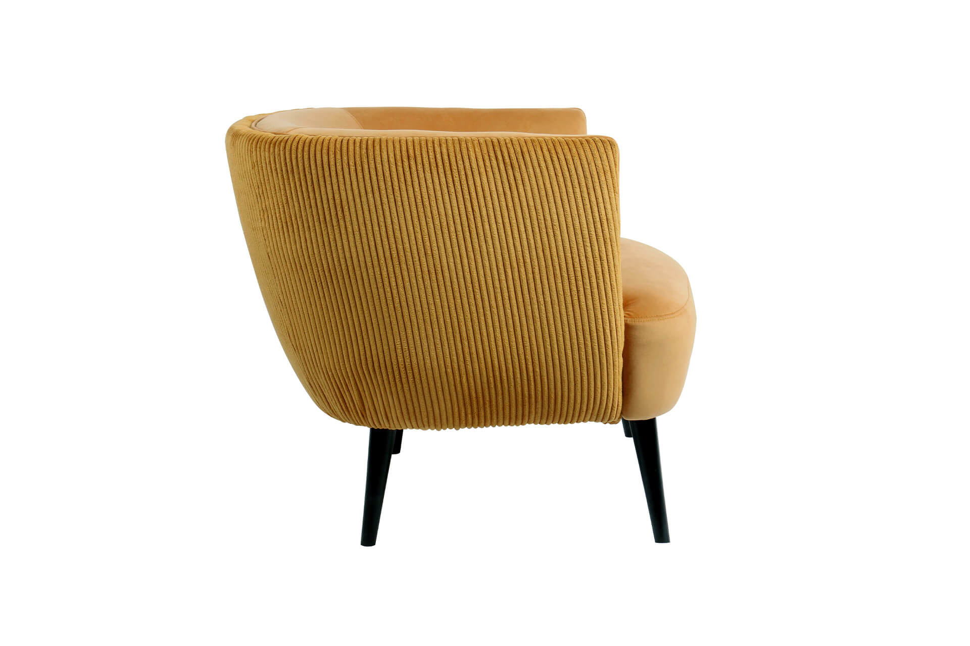 Mustard Cord Armchair