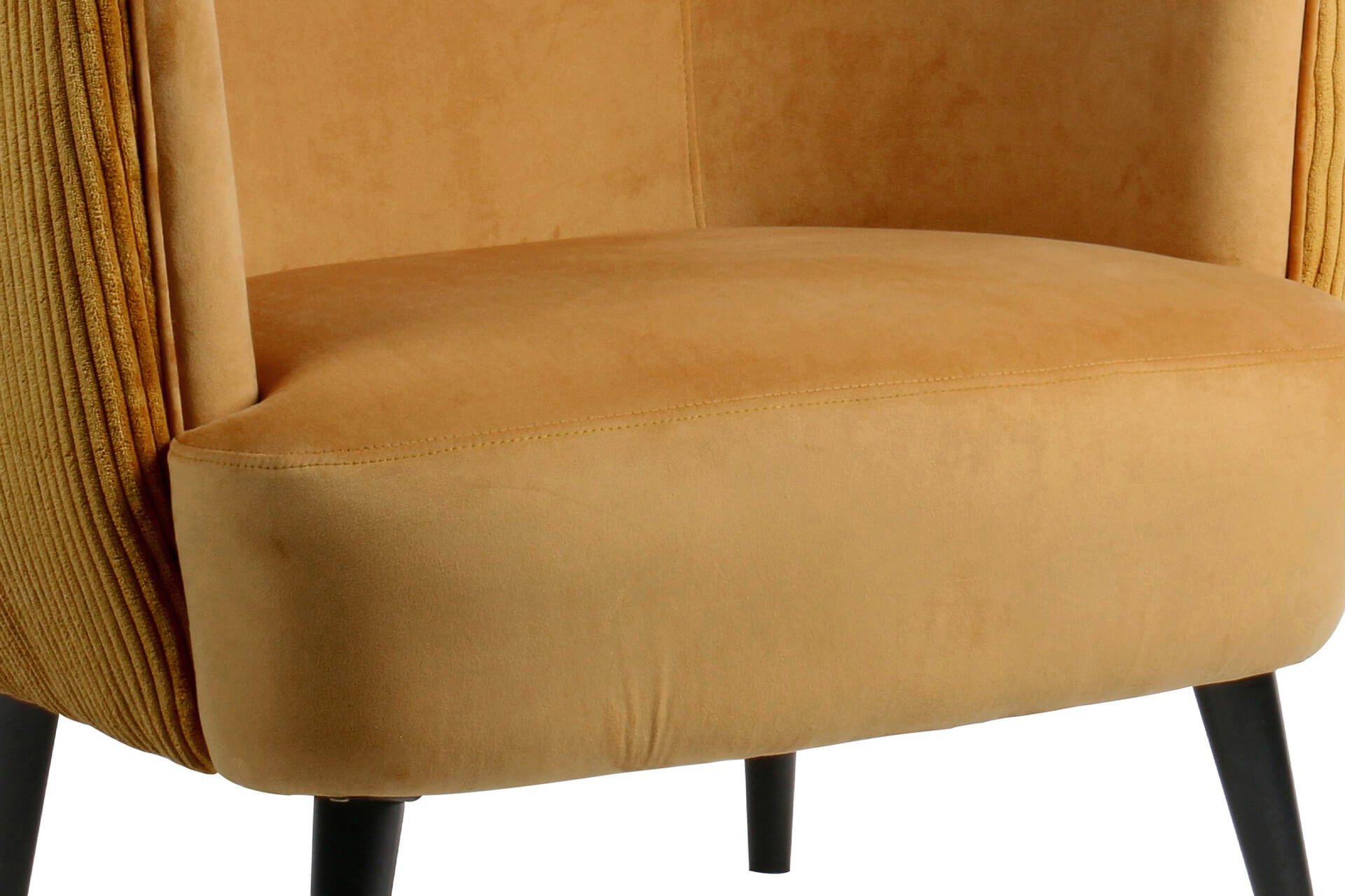 Mustard Cord Armchair
