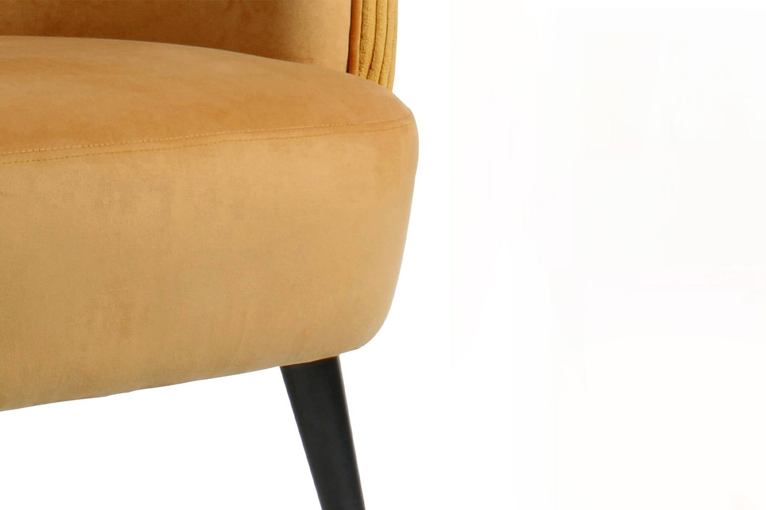 Mustard Cord Armchair