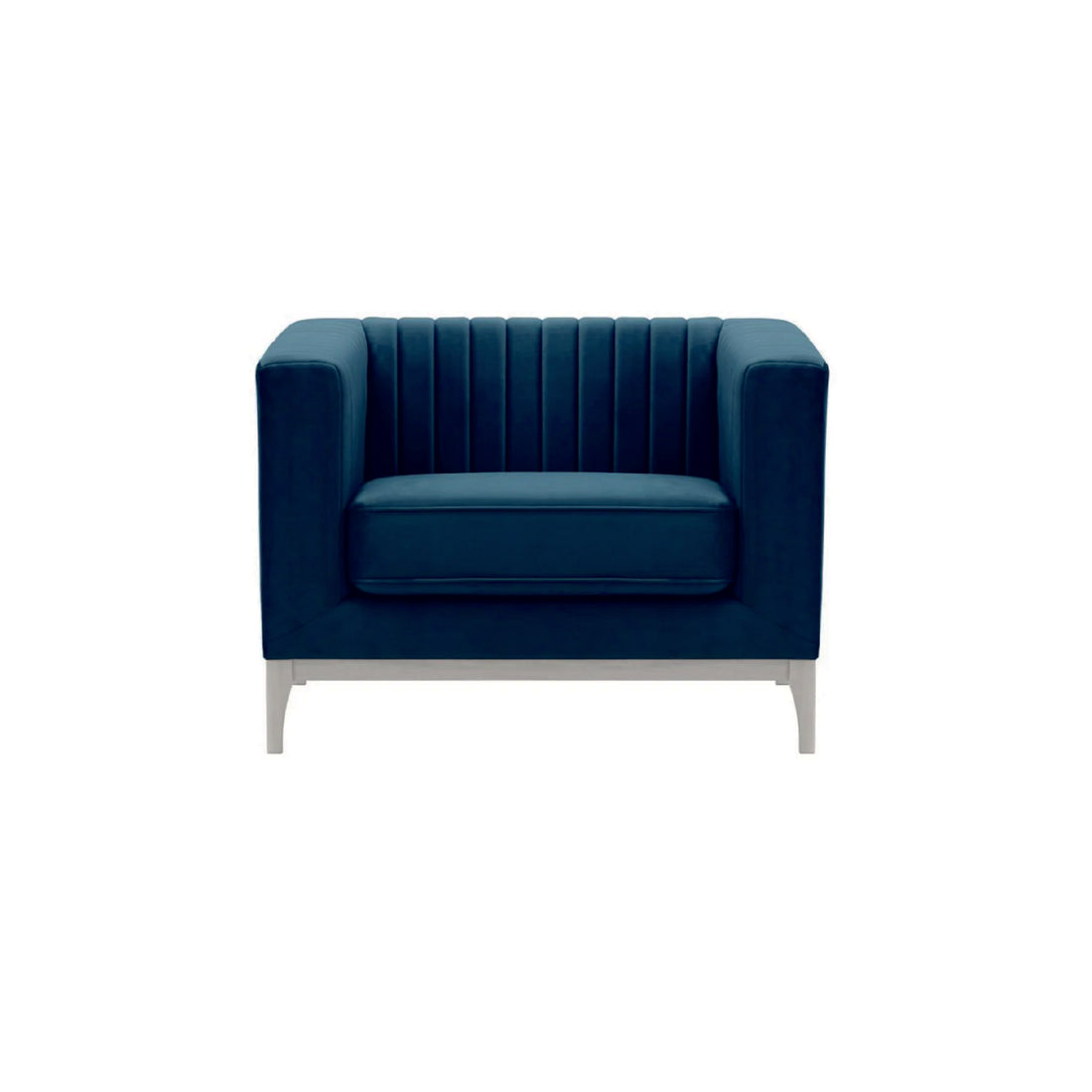 Navy Slender Armchair