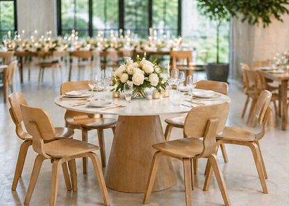 Scandi Round Dining Table