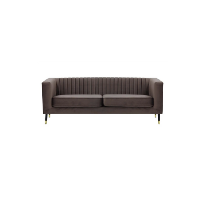 Slender 3 Seater Sofa- Elephant Grey