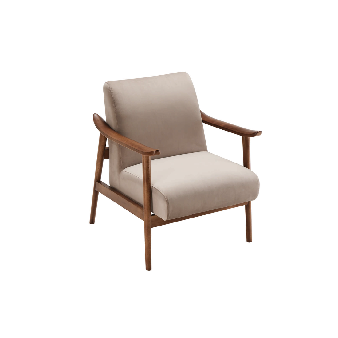 Lido Taupe Accent Chair