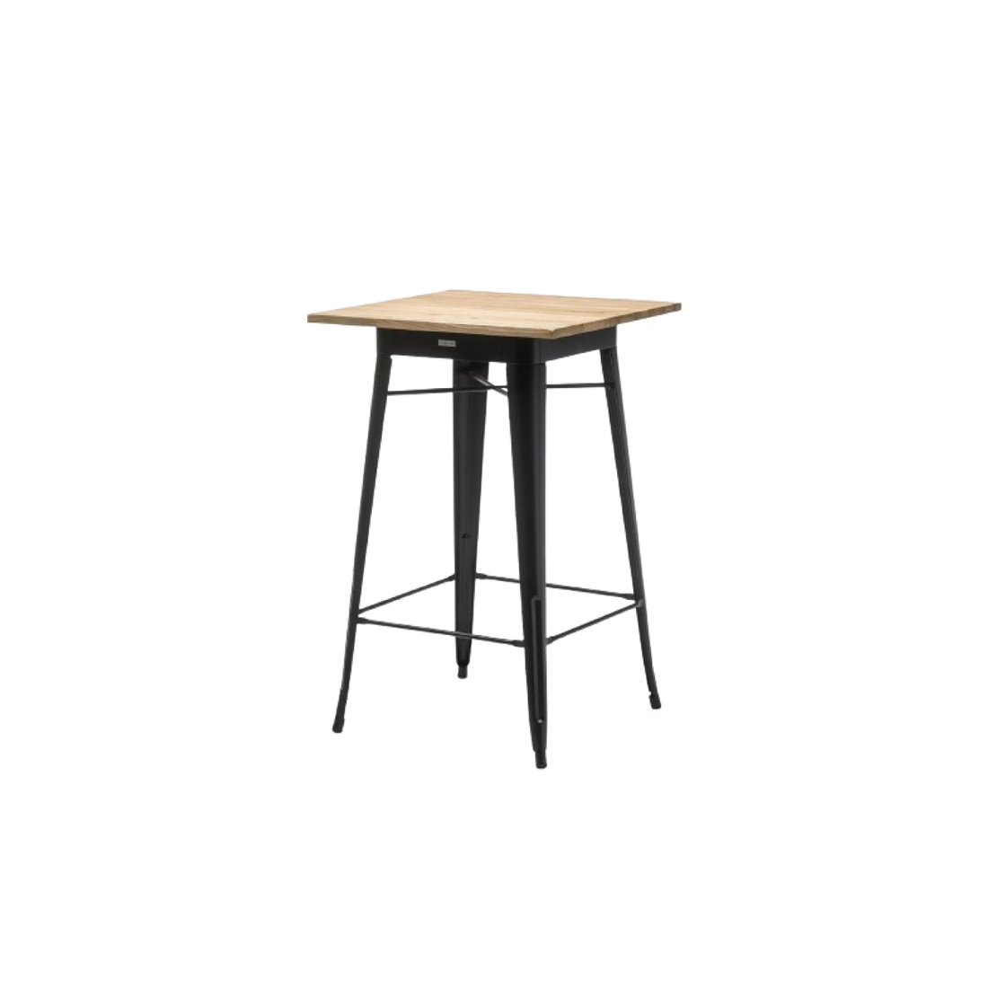 Tolix Rustic Top Poseur Table