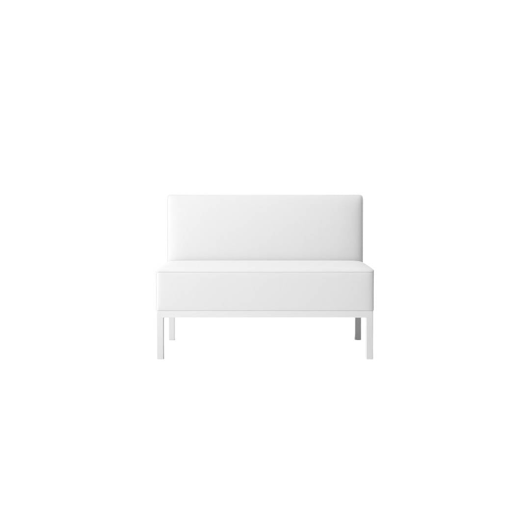 The Bristol 2-Seater Sofa White