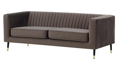 Slender 3 Seater Sofa- Elephant Grey