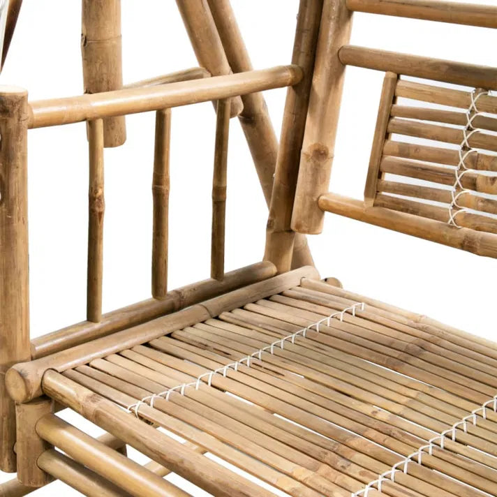 Bamboo Bench Swing