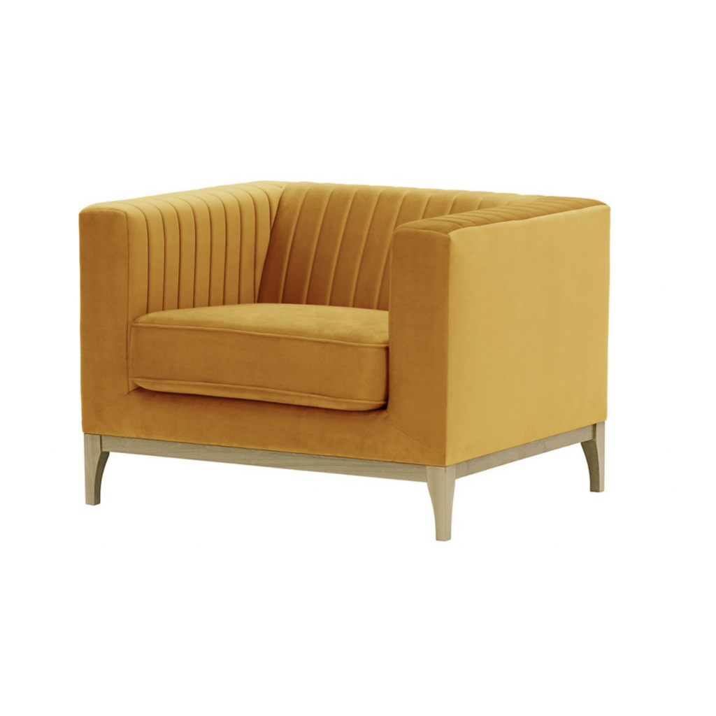 Gold Slender Armchair