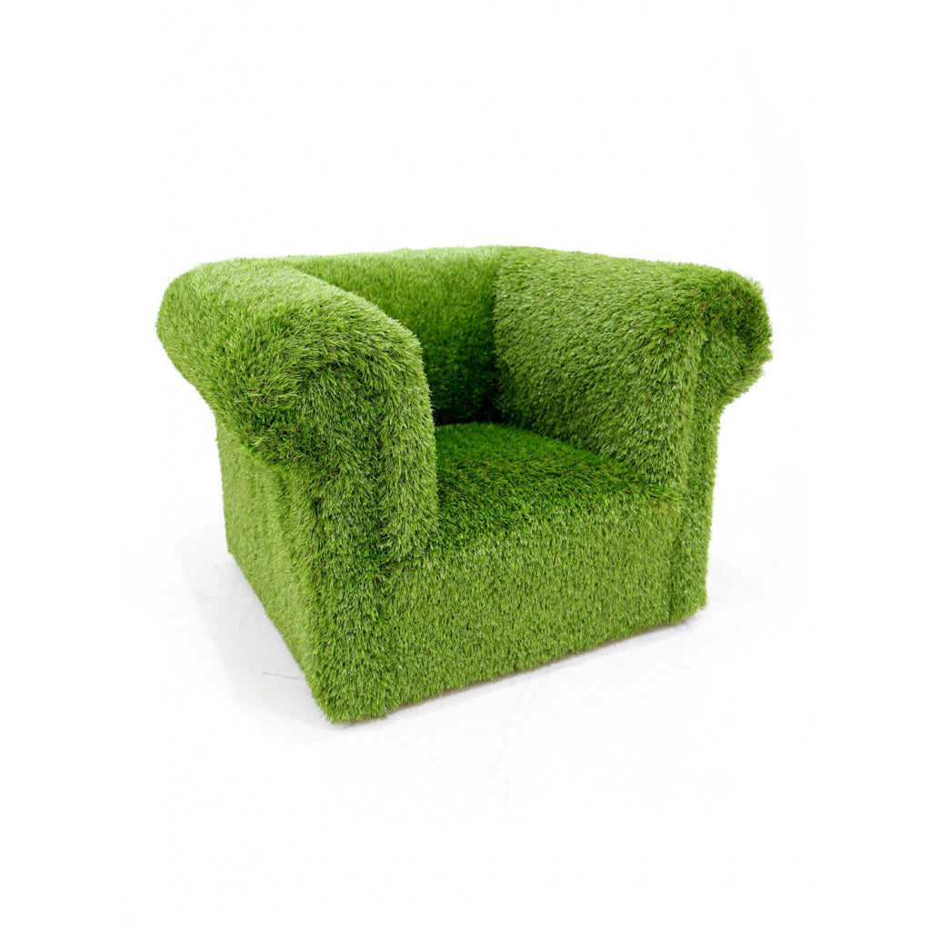 Grass Chesterfield Armchair