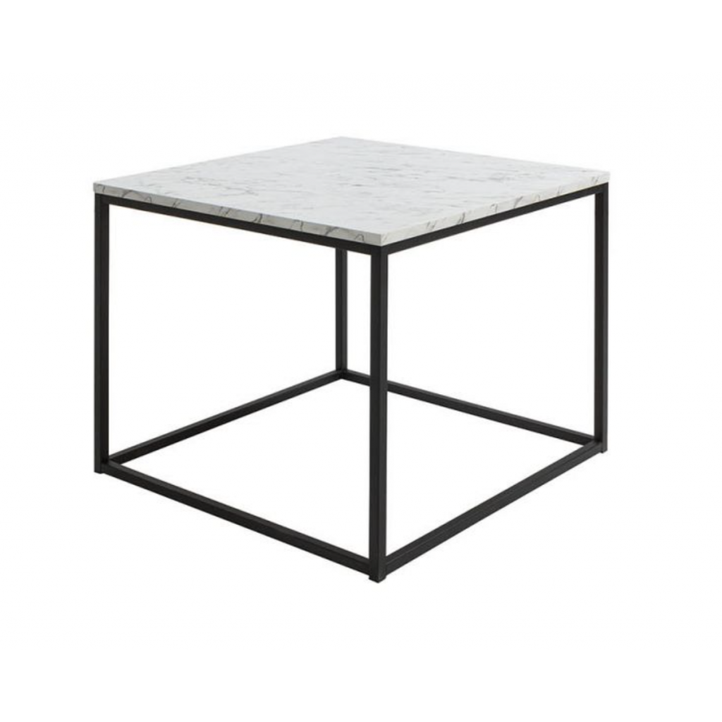 Metal Frame Side Table